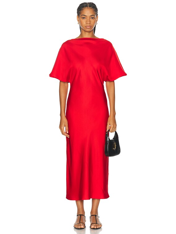 Fluid Silk Dress