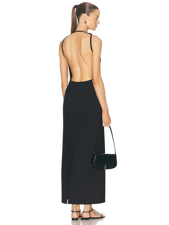 navy blue dress for baby girl Tight Backless Long Formal Prom Dress
