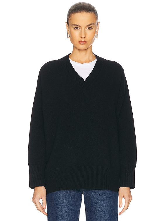 1月中のみ大幅値下げ★SUPERFINEWOOL RIBKNIT V NECK namu-shop-auralee-super-fine-
