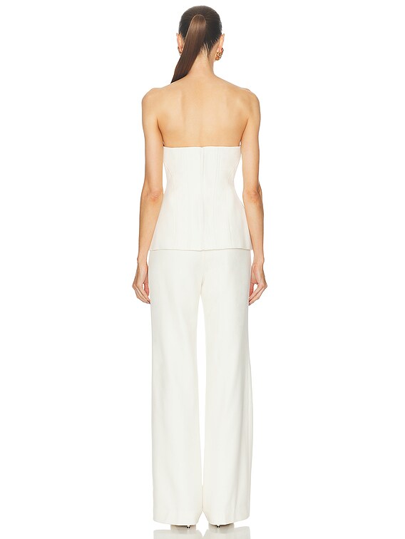 Strapless Tailored Jumpsuit