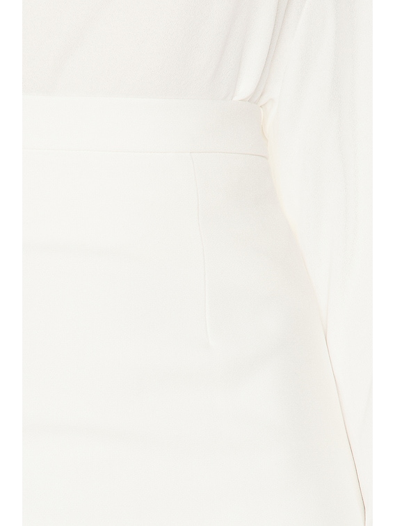 Crepe Midi Skirt