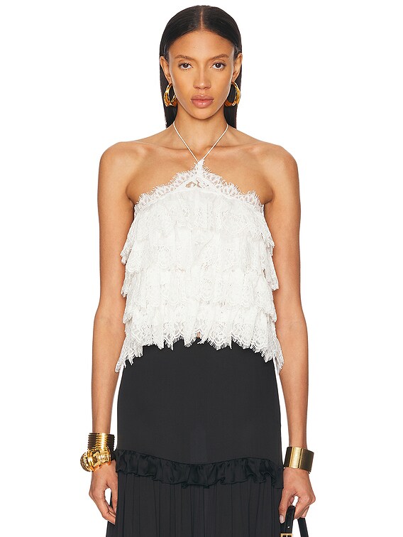 Ronny Kobo OPHELIA トップ - White | FWRD