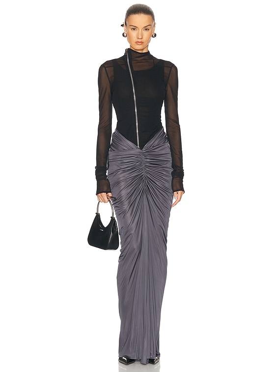 RICK OWENS LILIES Gary Jacket in Black | FWRD