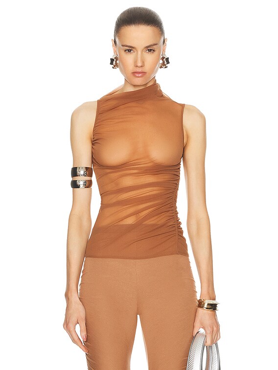 RICK OWENS LILIES SVITA トップス - Nude | FWRD