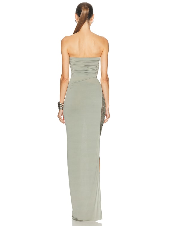 RICK OWENS LILIES Edfu Top in Jade | FWRD