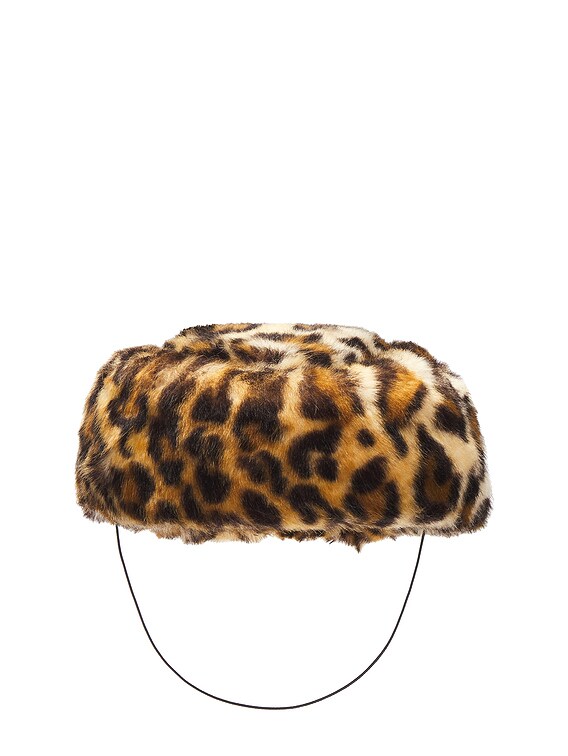 Rowen Rose Pillbox Hat in Leopard | FWRD