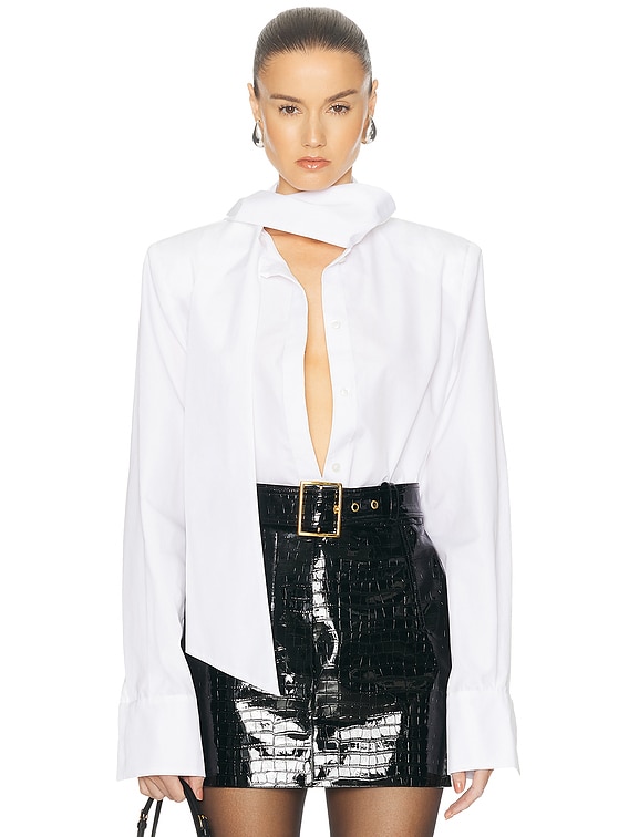 Polin Scarf Shirt