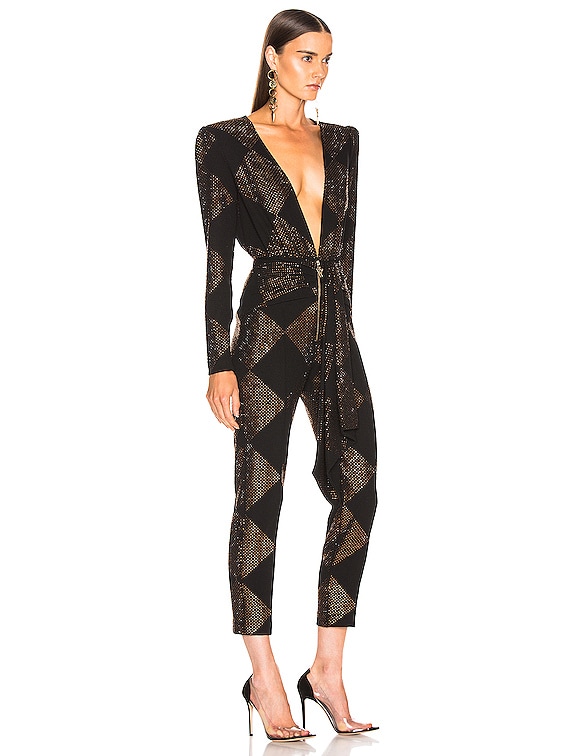 strass jumpsuit