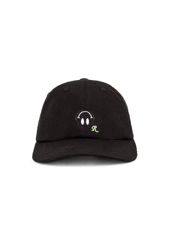 Raf Simons Embroidered Cap in Black | FWRD
