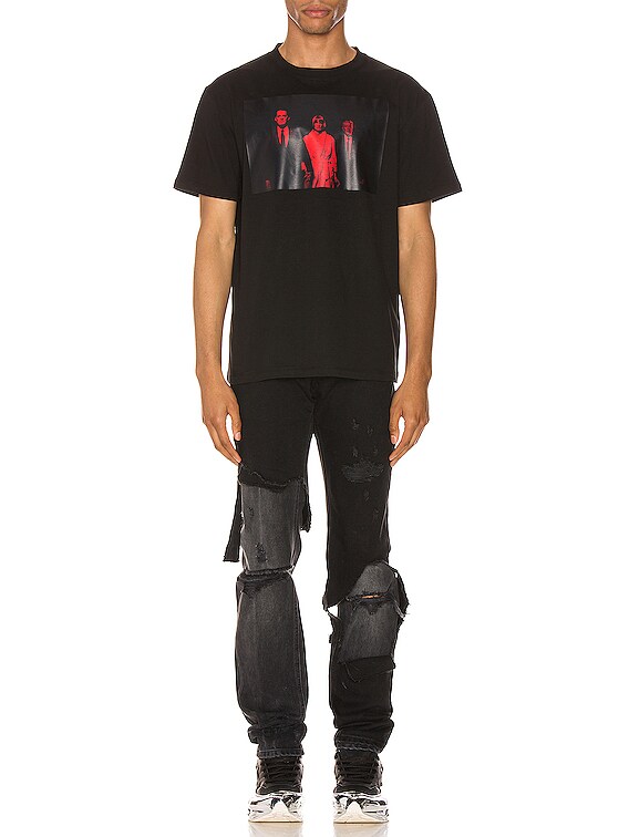 Raf Simons Twin Peaks Tee in Black | FWRD