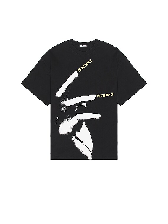 Raf Simons Oversized T-Shirt With Nails Print in Black | FWRD