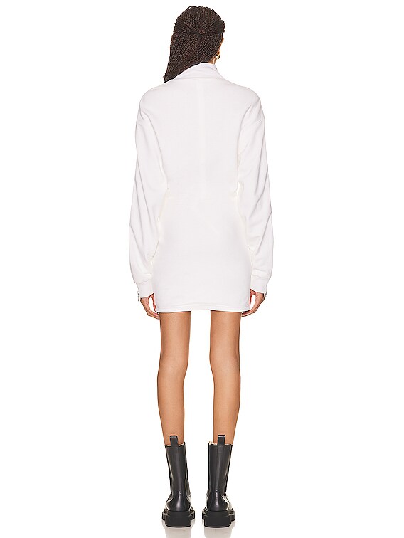 RTA Hilda Mini Dress in White | FWRD