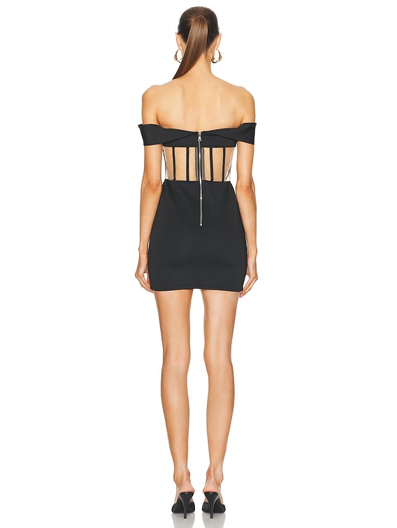 jaye mini dress black pink Jaye Mini Dress White Broderie