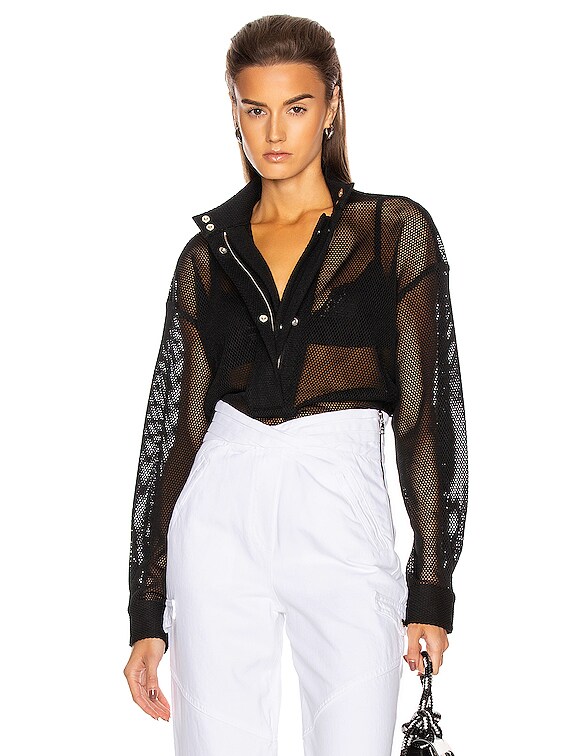 RTA Josie Shirt in Black | FWRD