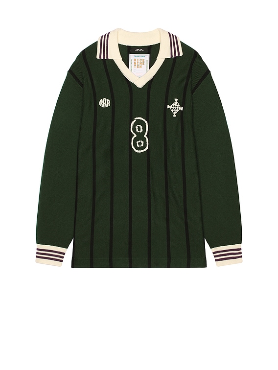 トップス RICE NINE TEN Long Sleeve Soccer Jersey rice nine ten Long Sleeve Soccer Jersey in Forest Green | FWRD