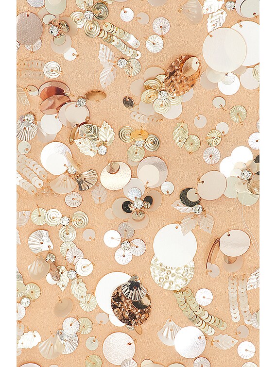 slim fit dress slacks Margot Gold Seashell Drop Earrings – Dress Up main image 1
