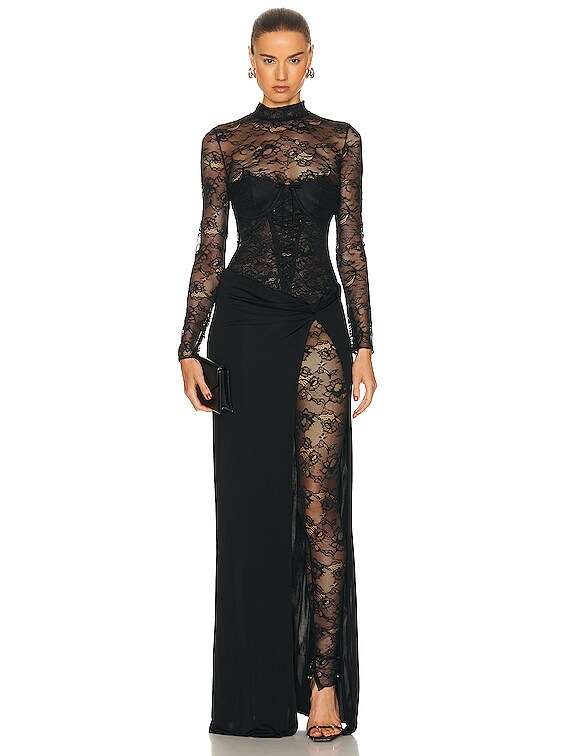 retrofete Saphhira Dress in Black | FWRD