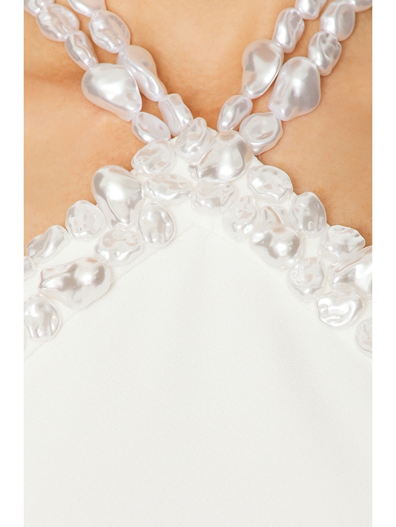 retrofete Kristi Dress in White | FWRD retrofete Kristi Dress in White | FWRD