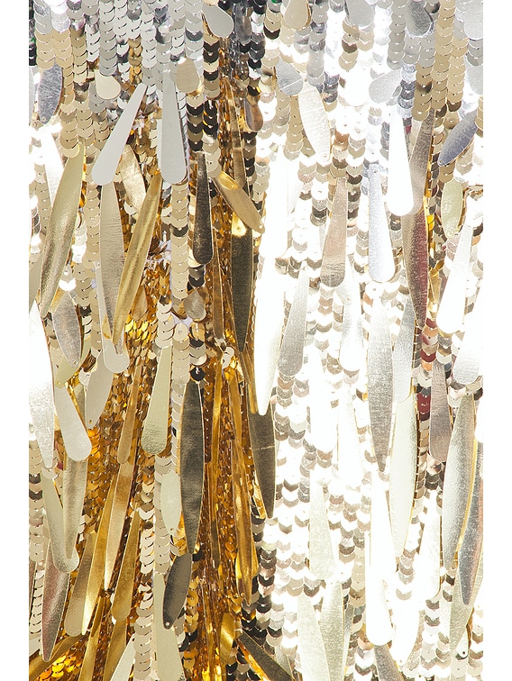 retrofete Kinara Sequin Dress in Silver & Gold | FWRD