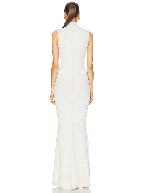 retrofete Skylar Dress in Metallic Winter White | FWRD