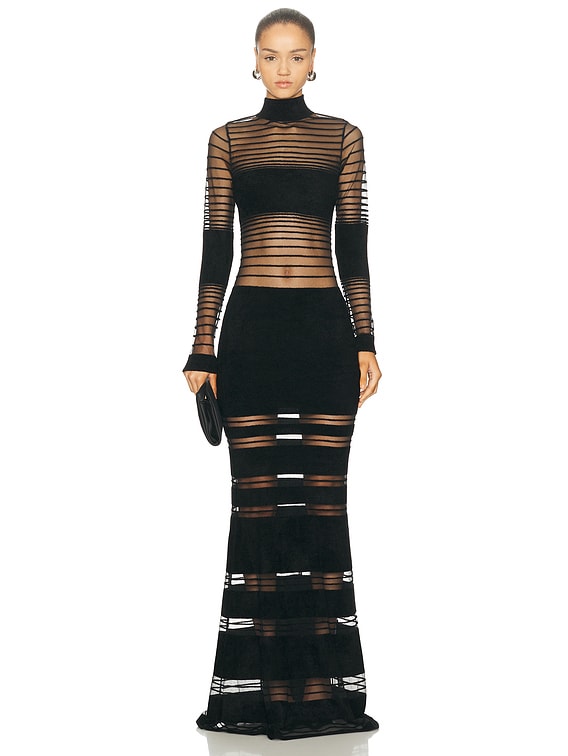 retrofete Johanne Dress in Black | FWRD