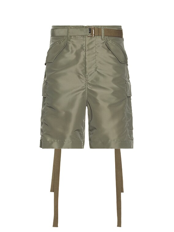 sacai - 【sacai】24ss ストライプハーフパンツ size1 グレーの