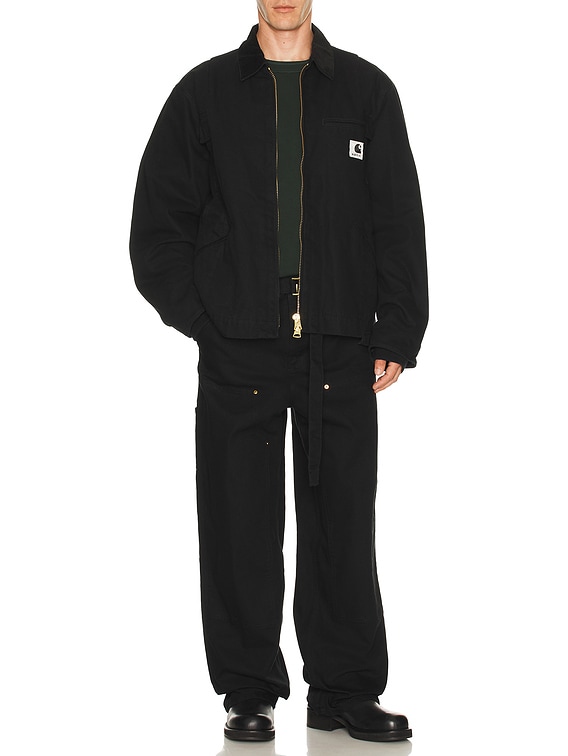 Sacai x Carhartt Wip Duck Jacket in Black | FWRD