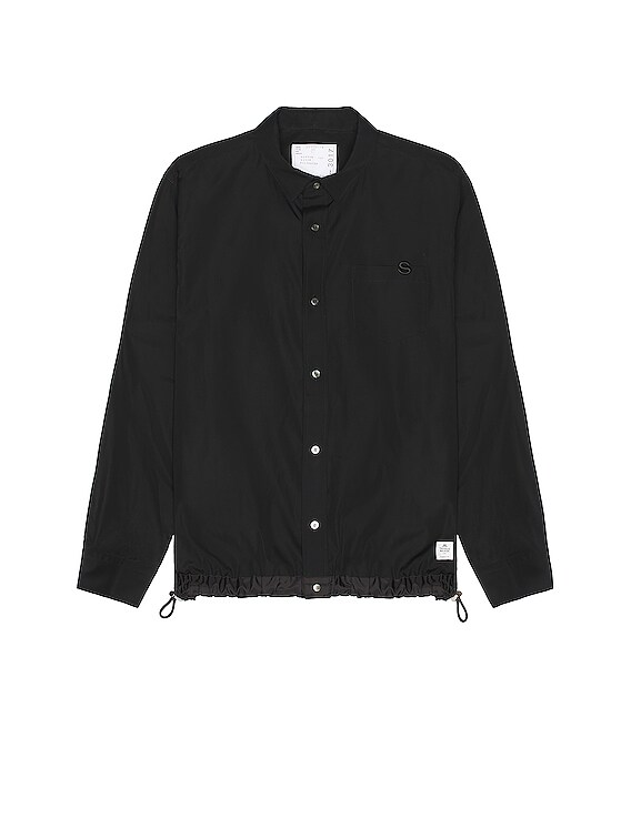 sacai Thomas Mason cotton shirt - Black