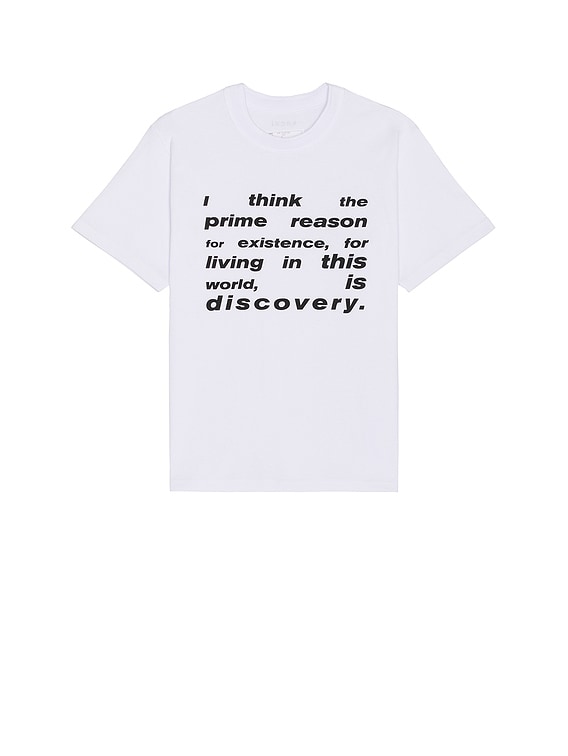 Sacai James Dean T-Shirt in White | FWRD