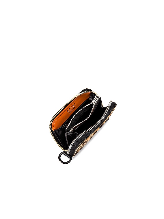 Sacai Leopard Wallet in Leopard | FWRD