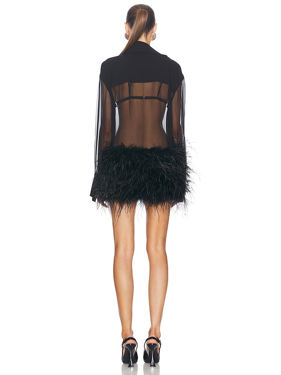 Costes Silk Feather Dress