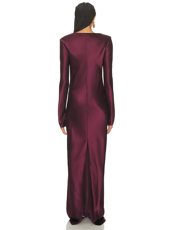 Anna Cowl Evening Dress