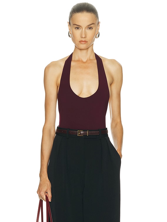 Bamboo Halter Bodysuit
