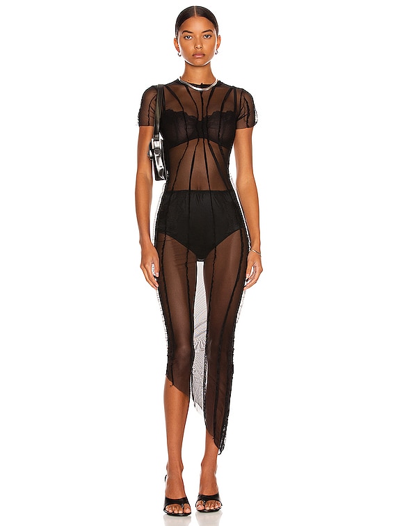sami miro vintage asymmetric dress Sami Miro Vintage
