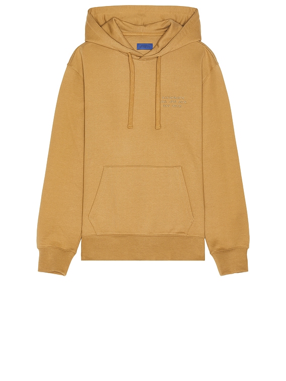 SATURDAYS NYC Ditch International Hoodie in Camel | FWRD