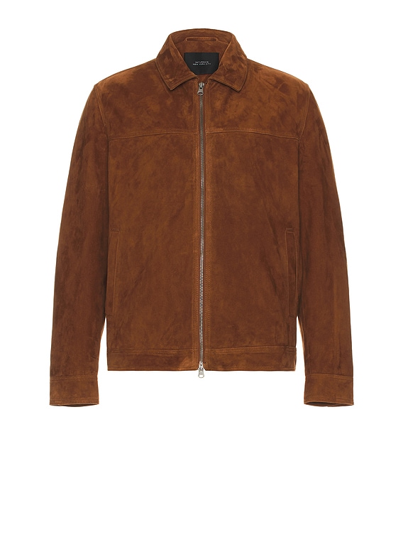 SATURDAYS NYC Harrison Trucker Jacket in Downtown Brown | FWRD