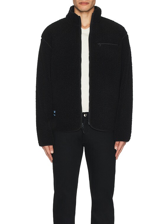 Saturdays NYCフリースジャケット S ブラック Saturdays NYC（サタデーズ ニューヨークシティ） ジャケット S