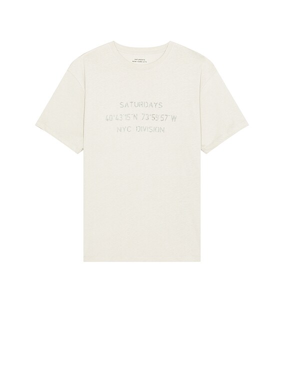 SATURDAYS NYC Tシャツ - Pumice Stone | FWRD