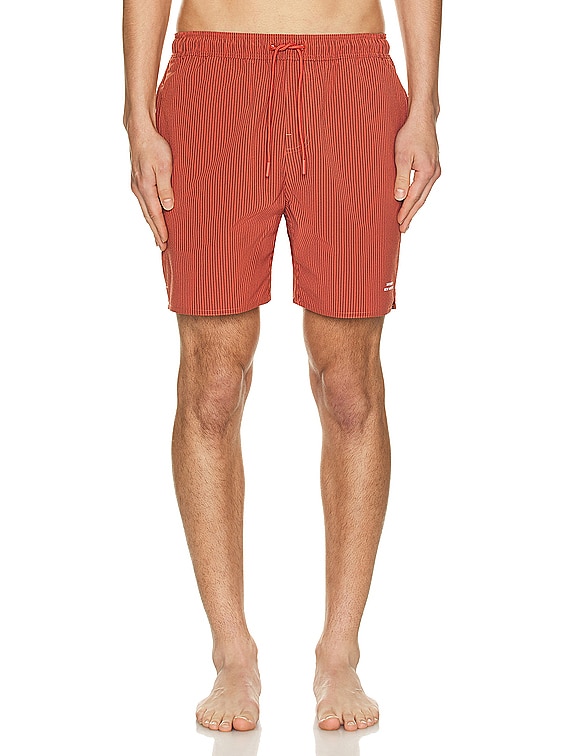 SATURDAYS NYC スイムショートパンツ - Mineral Red | FWRD