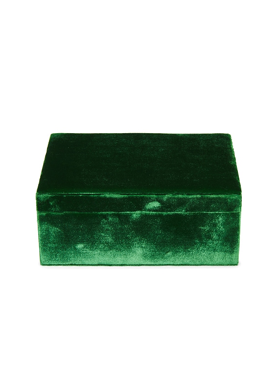 魅惑の宝石箱【sophie belle brahe】トレゾア グランデ レッド Sophie Bille Brahe Velvet Jewelry Box in Rouge Et Rose | FWRD