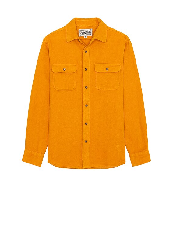 【schott】 Work shirt Work Shirt with Eagle Design