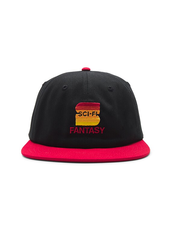 SCI-FI FANTASY S Hat in Black & Red | FWRD