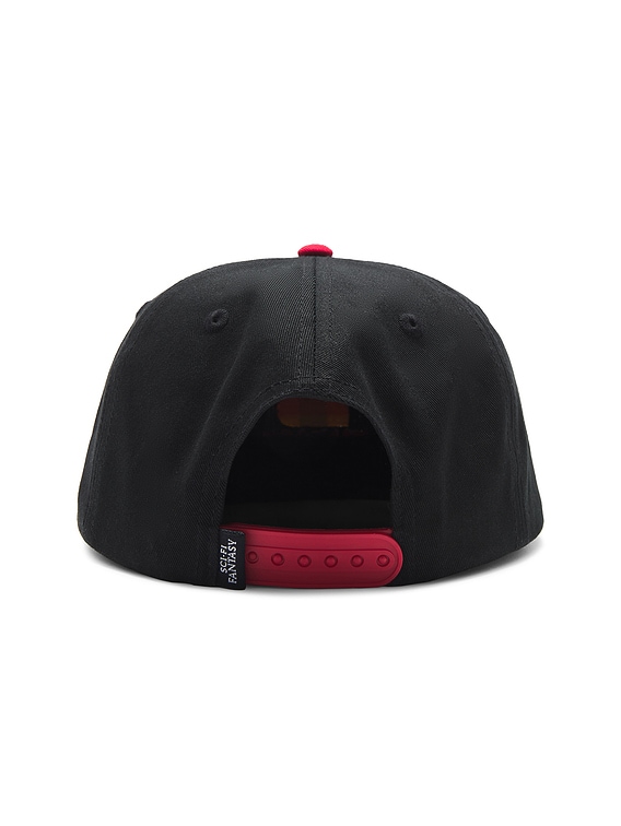 SCI-FI FANTASY S Hat in Black & Red | FWRD