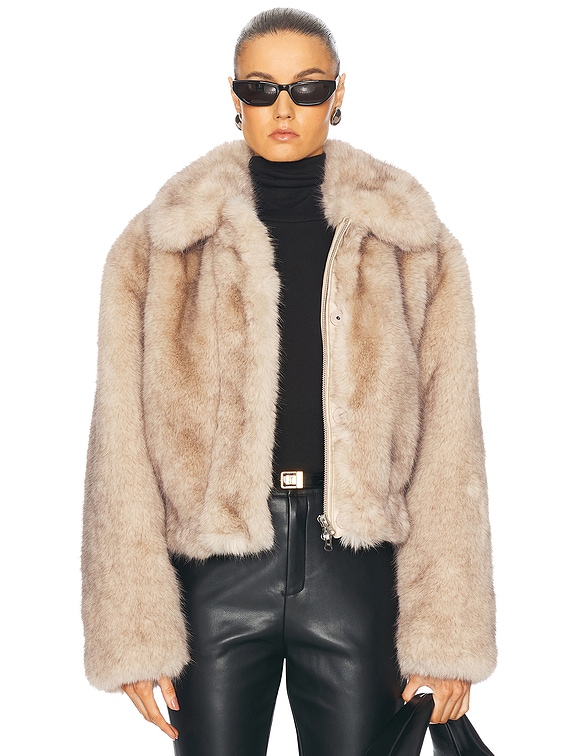 STAND STUDIO Lena Jacket in Natural | FWRD