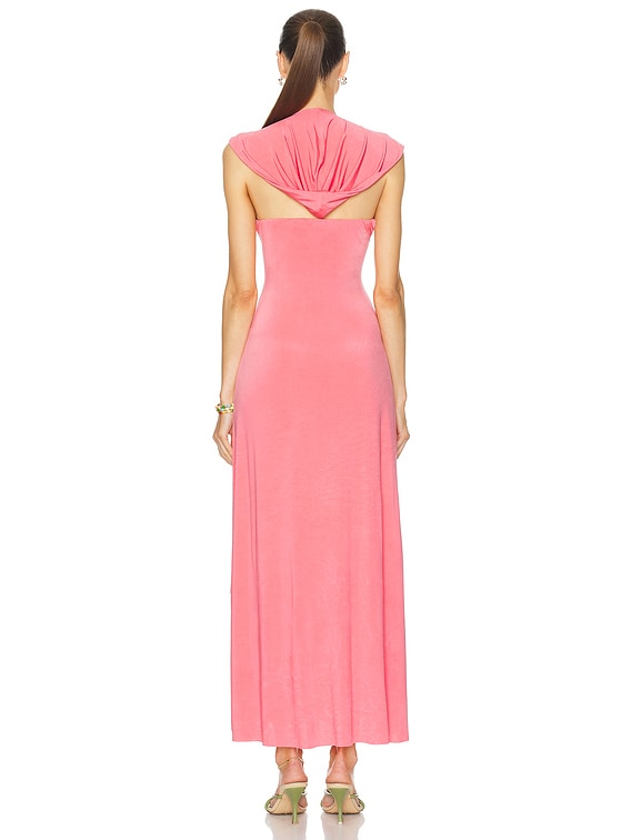 SIEDRES Sizy Maxi Dress in Coral | FWRD