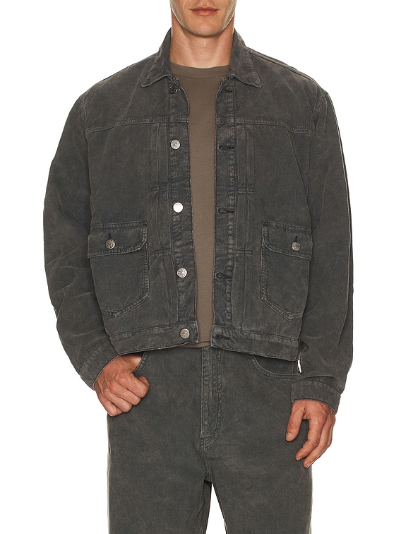 Sunflower Type 2 Cord Jacket in Grey | FWRD