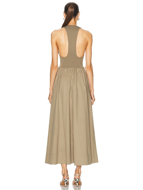 Plunge Neck Dress