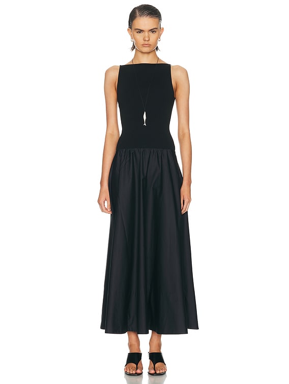 st agni backless dress St Agni Paris Dress