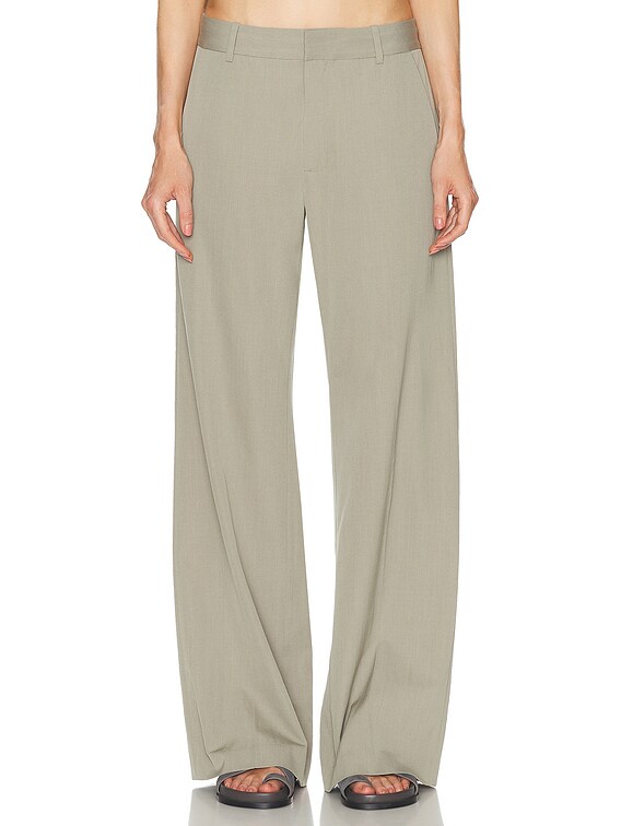 St. Agni CARTER パンツ - Moss Grey | FWRD 