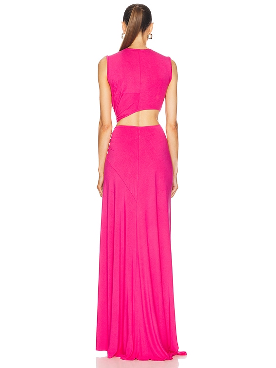 Sid Neigum Triple Loop Knit Dress in Light Pink | FWRD Sid Neigum Triple Loop Knit Dress in Light Pink | FWRD